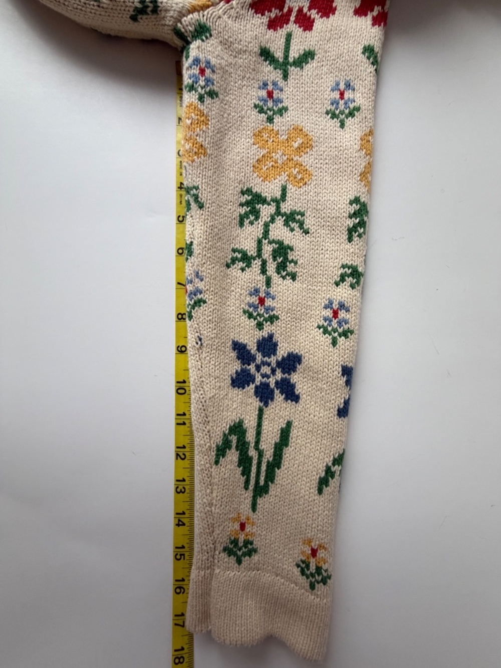 The Great Garden Lodge Cardigan Cream 0/XS - Picture 14 of 15